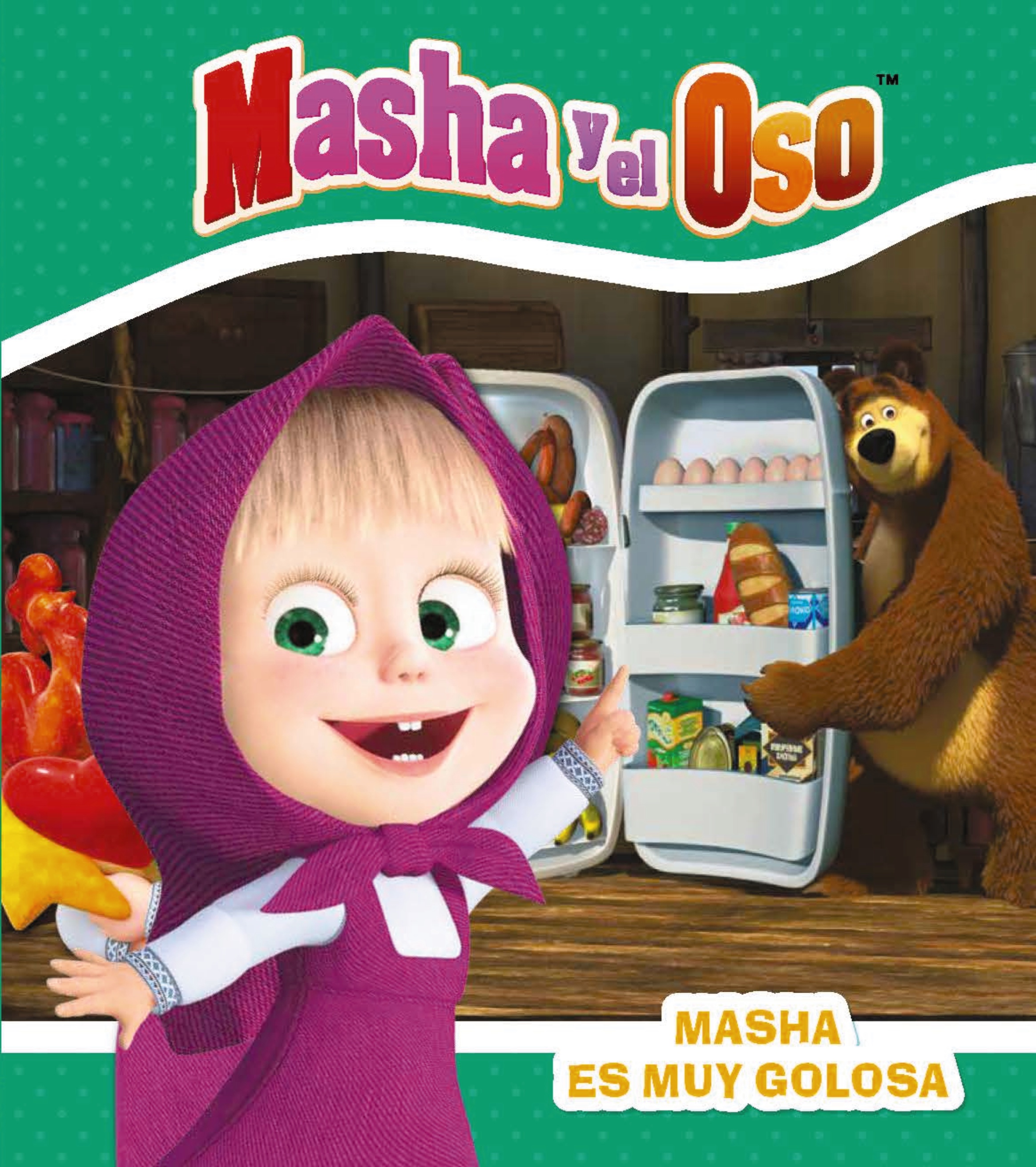 Masha y el Oso. Masha es muy golosa - Heroes